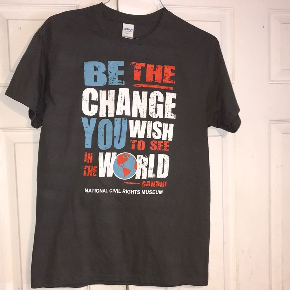 Men’ (or Unisex) Gildan “Change” Tee